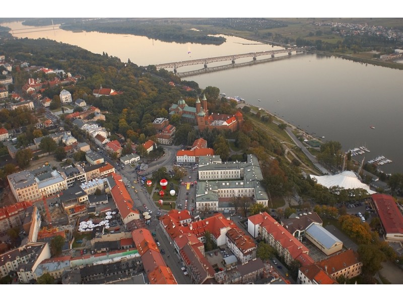 PŁOCK Z LOTU PTAKA