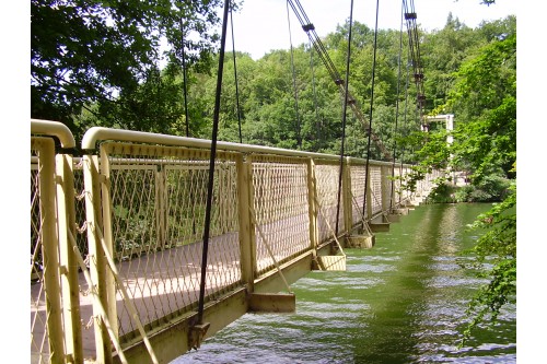 Most Wiszący nad J. Raduń