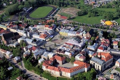 Krosno z lotu ptaka